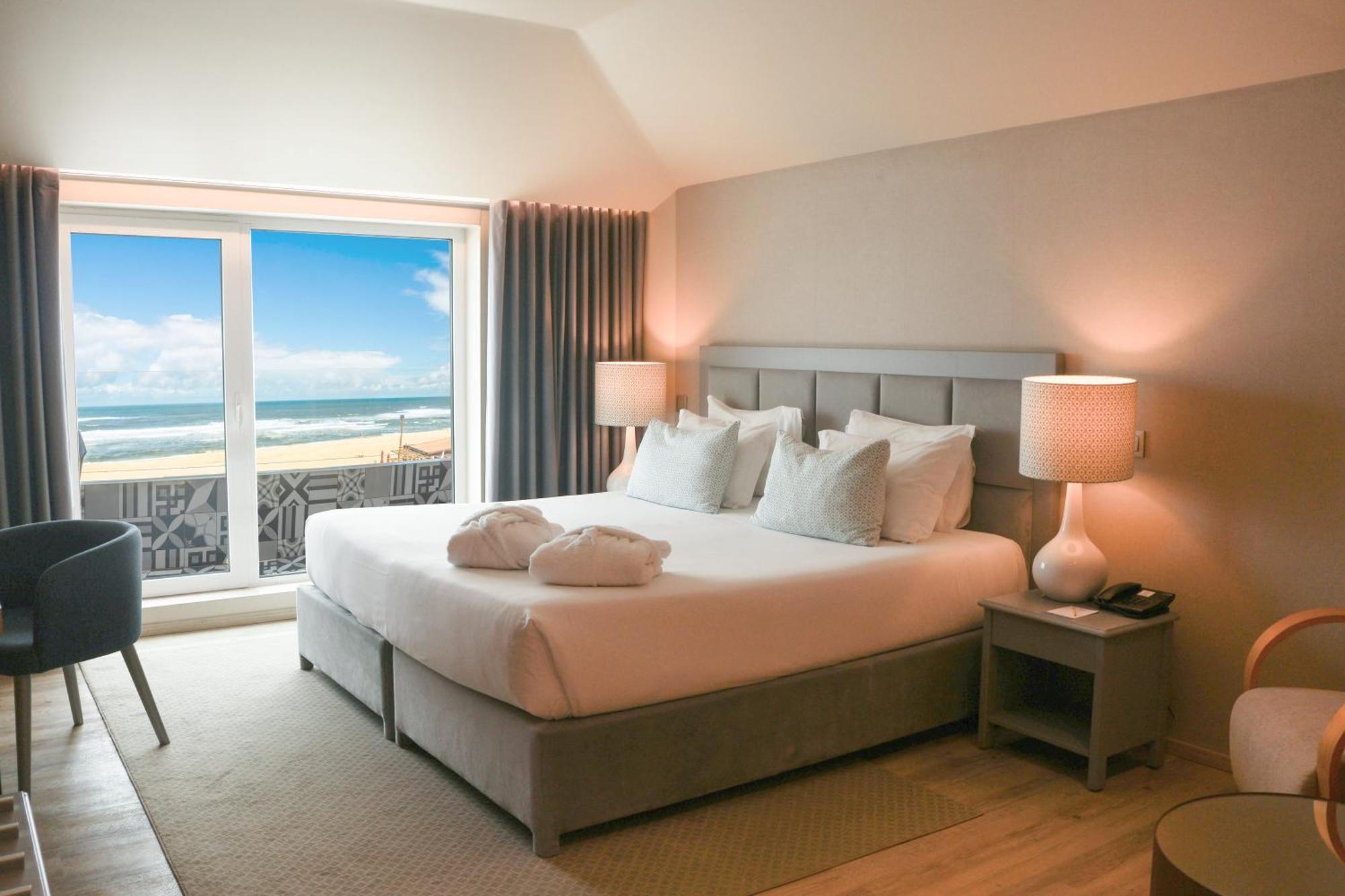 ויירה דה לייריה Hotel Cristal Vieira Praia & Spa מראה חיצוני תמונה